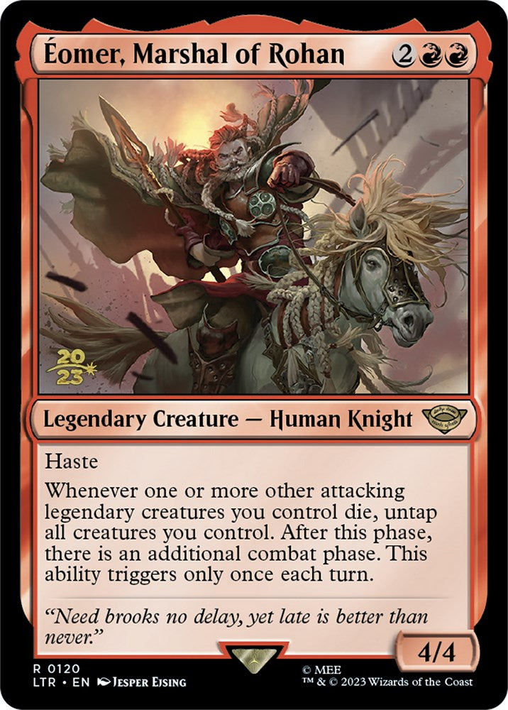 Eomer, Marshal of Rohan [The Lord of the Rings: Tales of Middle-Earth Prerelease Promos] | Good Games North