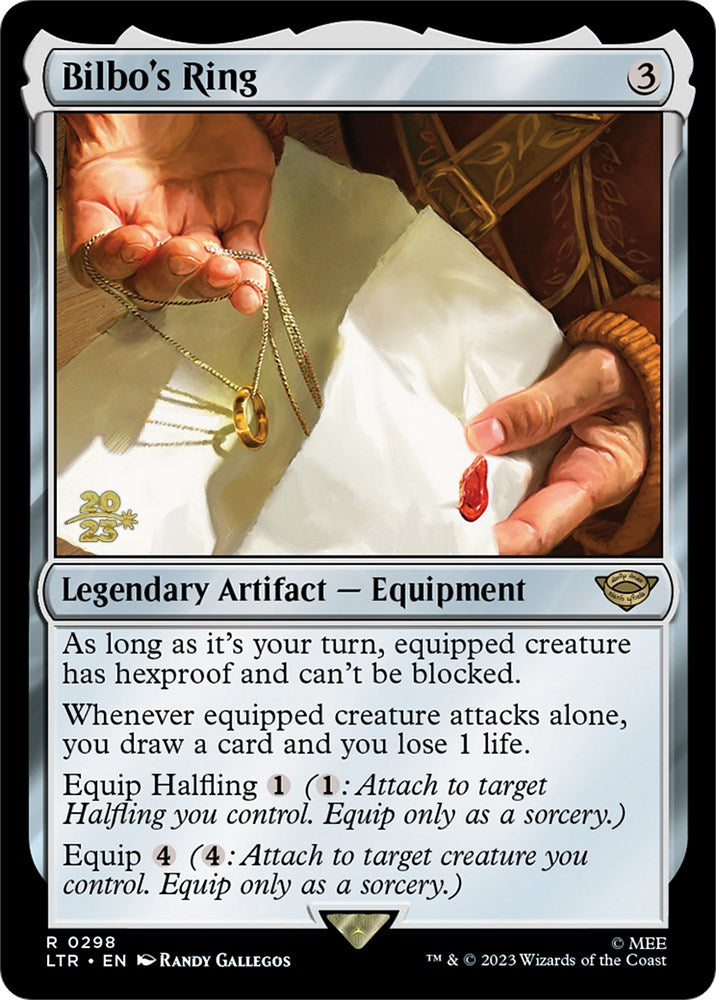 Bilbo's Ring [The Lord of the Rings: Tales of Middle-Earth Prerelease Promos] | Good Games North