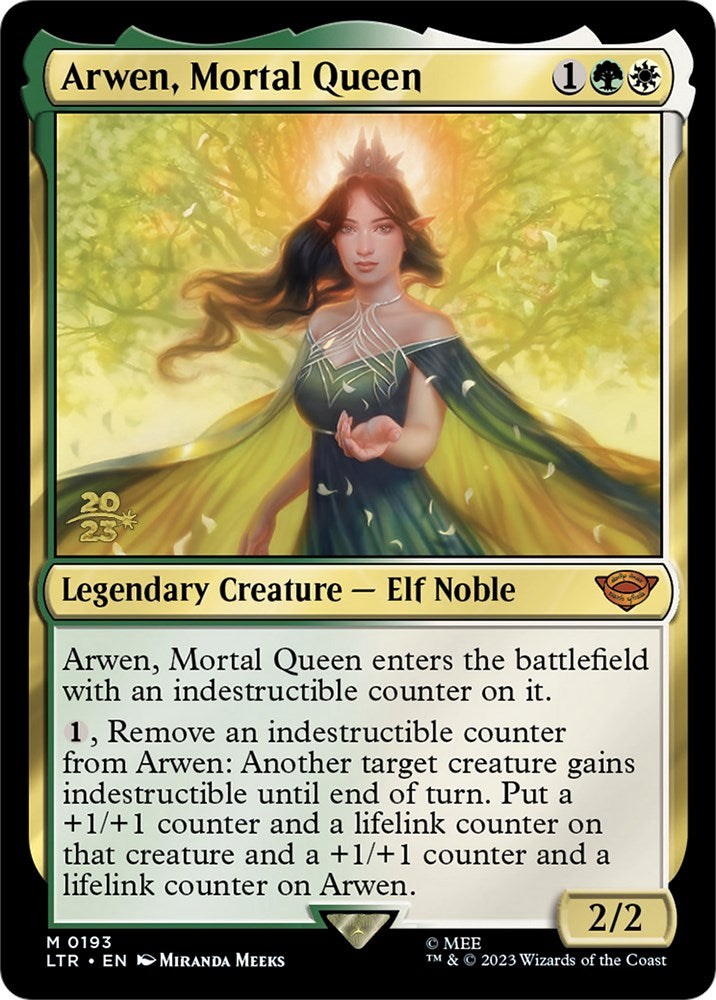 Arwen, Mortal Queen [The Lord of the Rings: Tales of Middle-Earth Prerelease Promos] | Good Games North