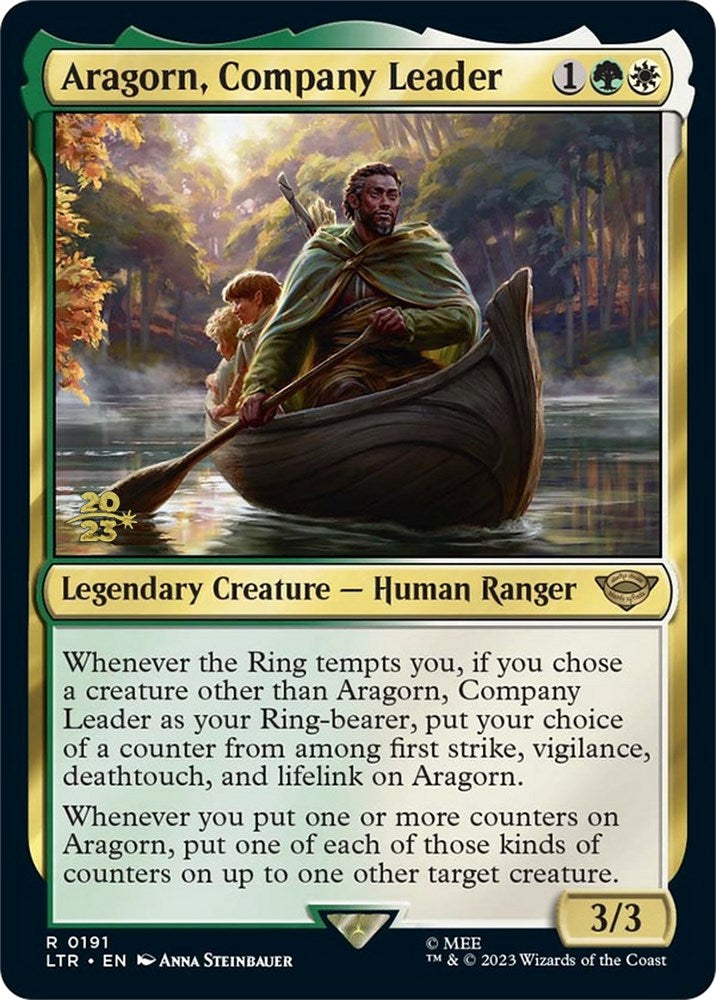 Aragorn, Company Leader [The Lord of the Rings: Tales of Middle-Earth Prerelease Promos] | Good Games North