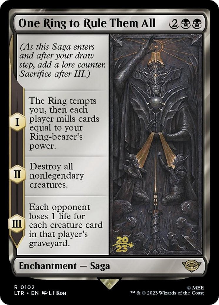 One Ring to Rule Them All [The Lord of the Rings: Tales of Middle-Earth Prerelease Promos] | Good Games North