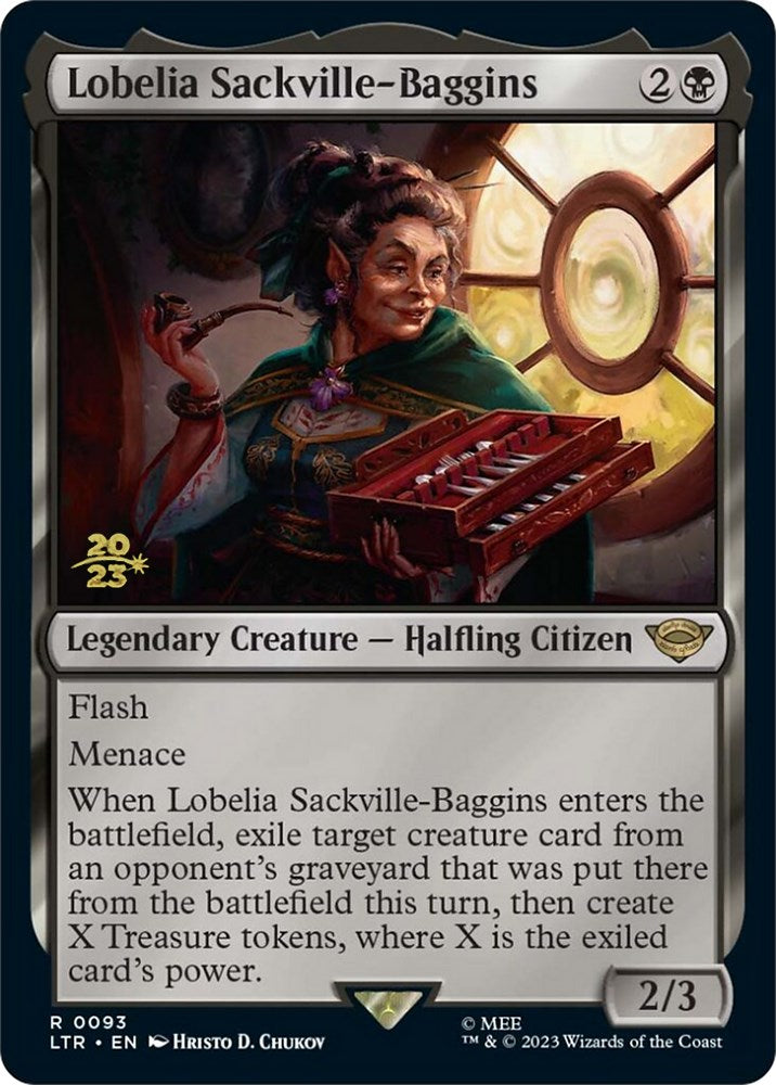 Lobelia Sackville-Baggins [The Lord of the Rings: Tales of Middle-Earth Prerelease Promos] | Good Games North