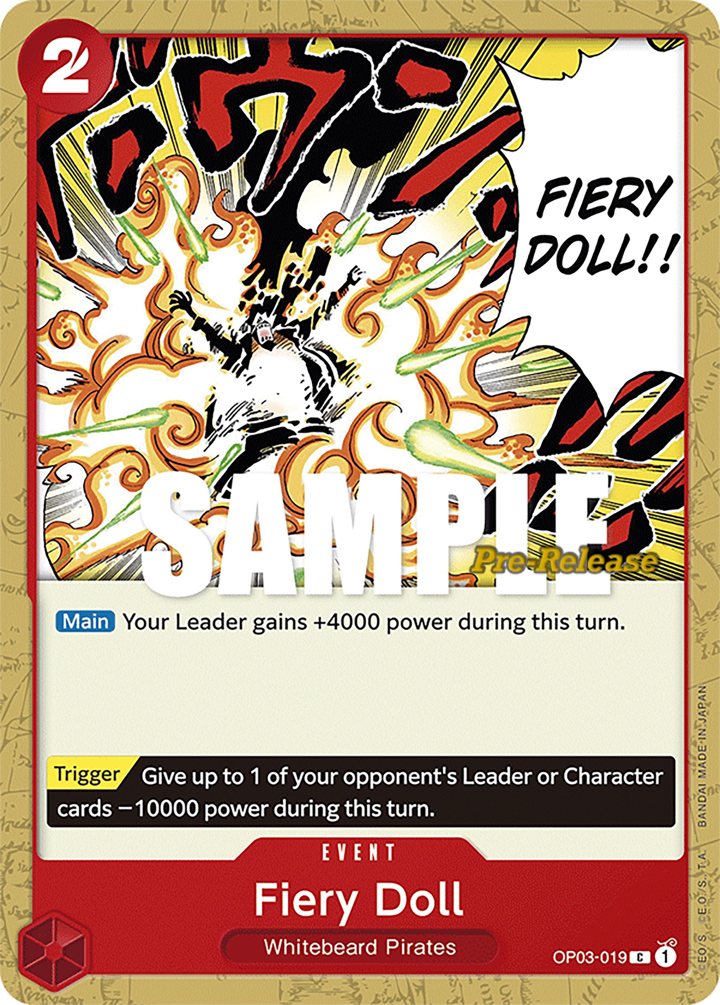 Fiery Doll [Pillars of Strength Pre-Release Cards] | Good Games North