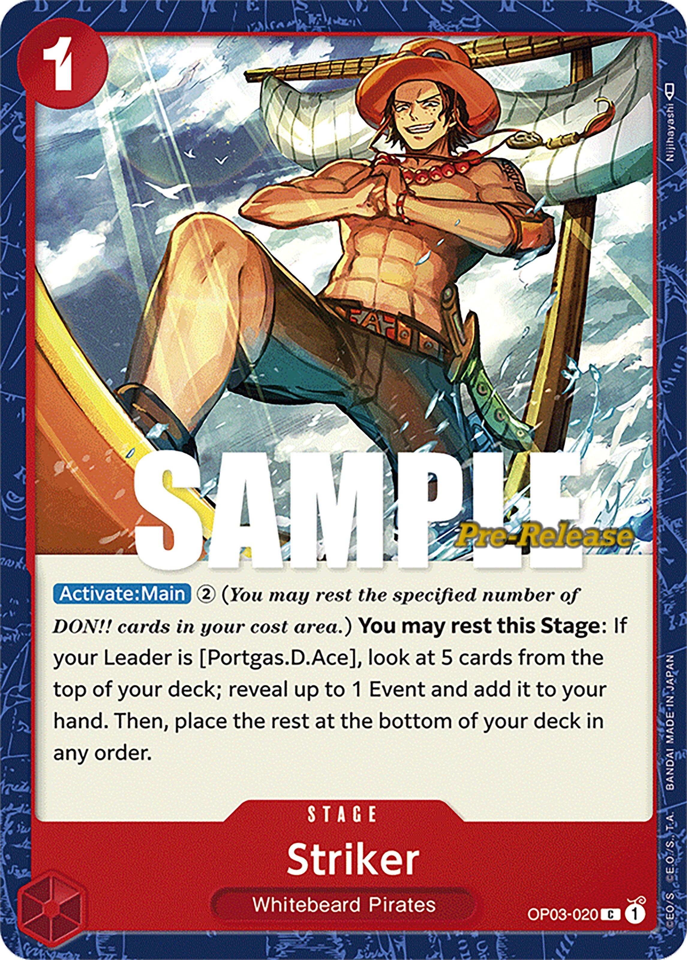 Striker [Pillars of Strength Pre-Release Cards] | Good Games North