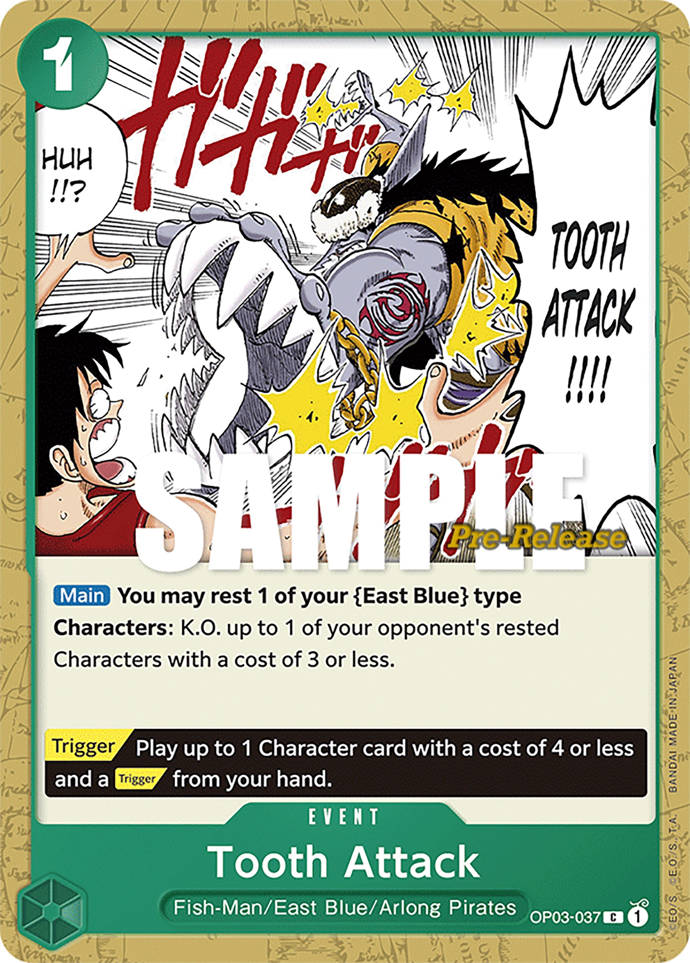 Tooth Attack [Pillars of Strength Pre-Release Cards] | Good Games North