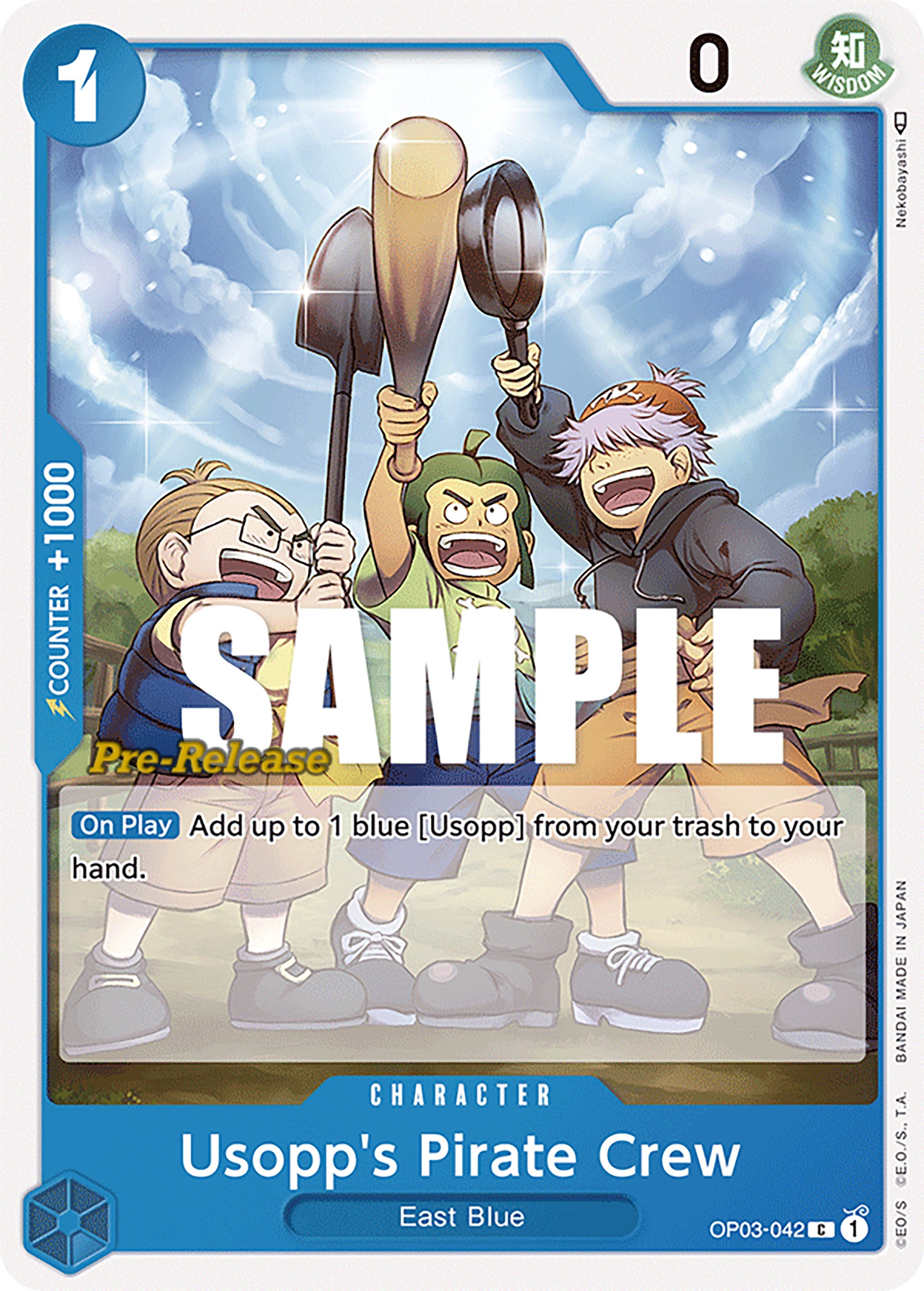 Usopp's Pirate Crew [Pillars of Strength Pre-Release Cards] | Good Games North