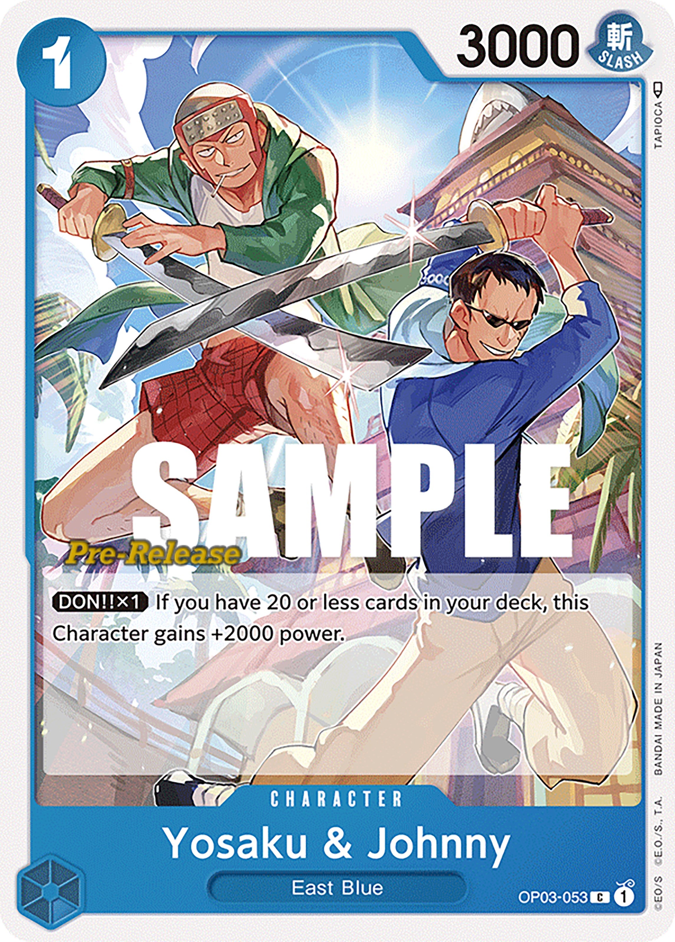 Yosaku & Johnny [Pillars of Strength Pre-Release Cards] | Good Games North