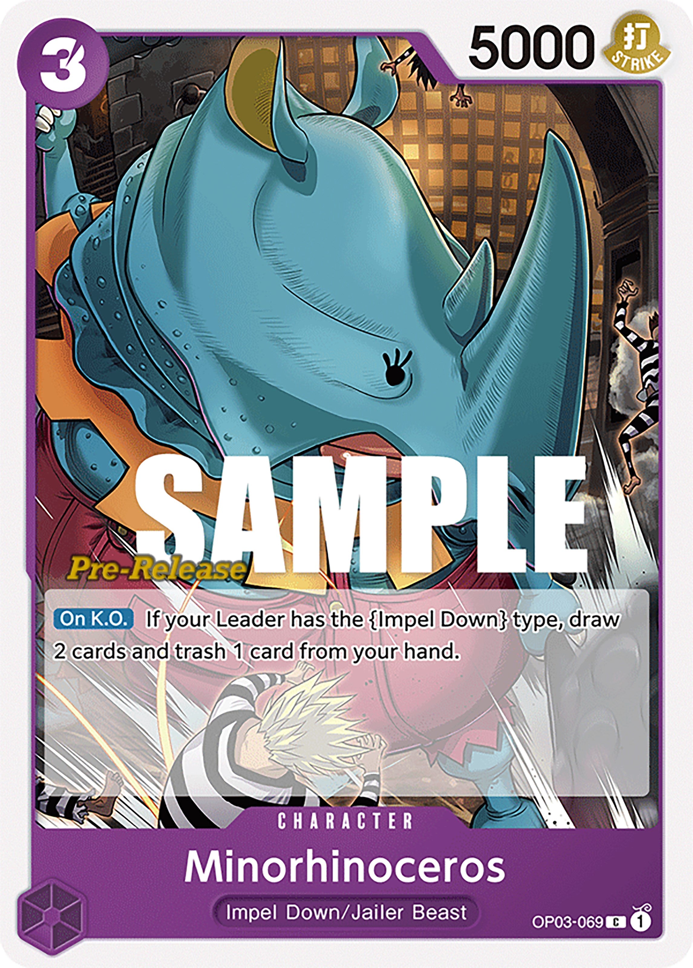 Minorhinoceros [Pillars of Strength Pre-Release Cards] | Good Games North