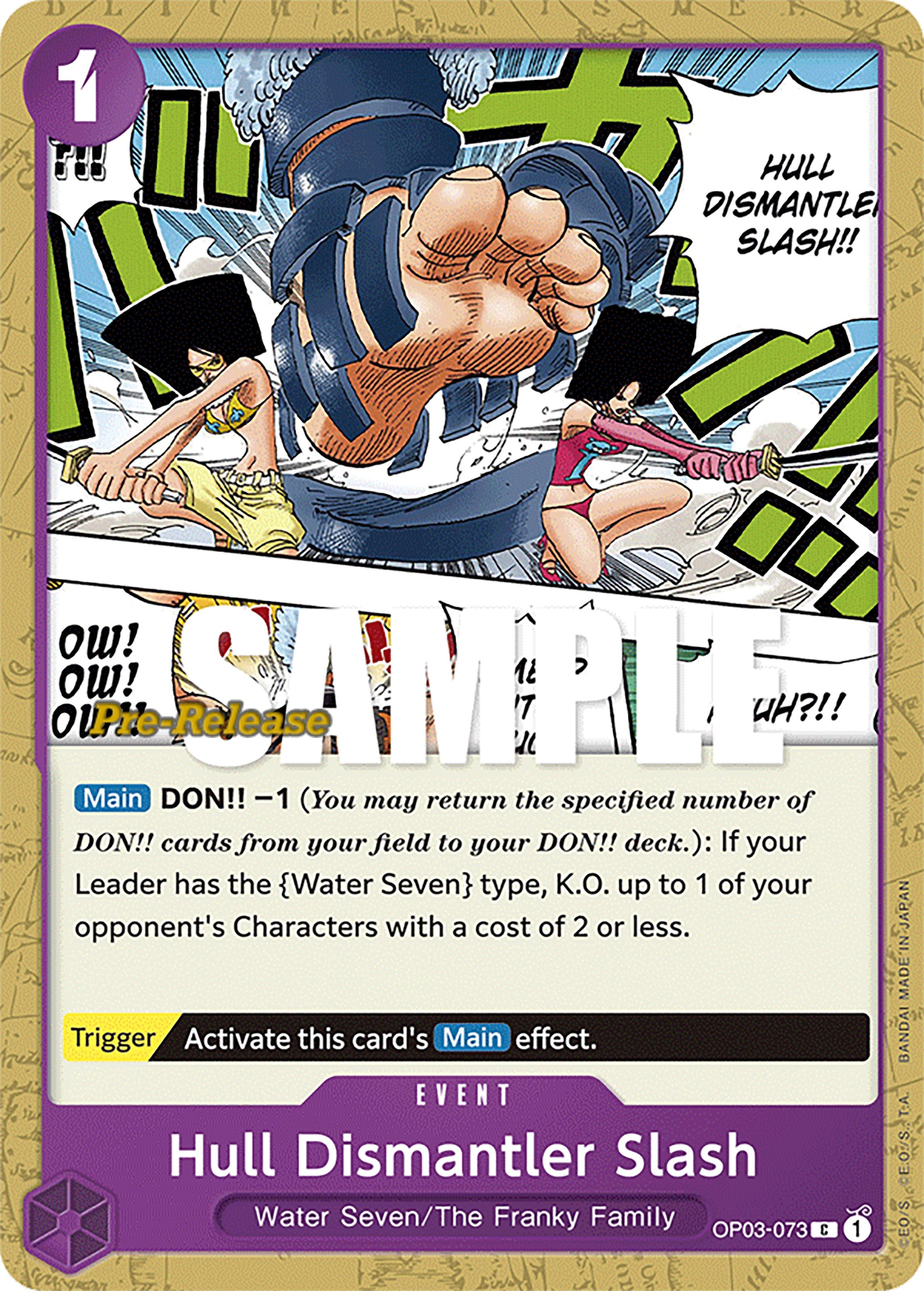 Hull Dismantler Slash [Pillars of Strength Pre-Release Cards] | Good Games North