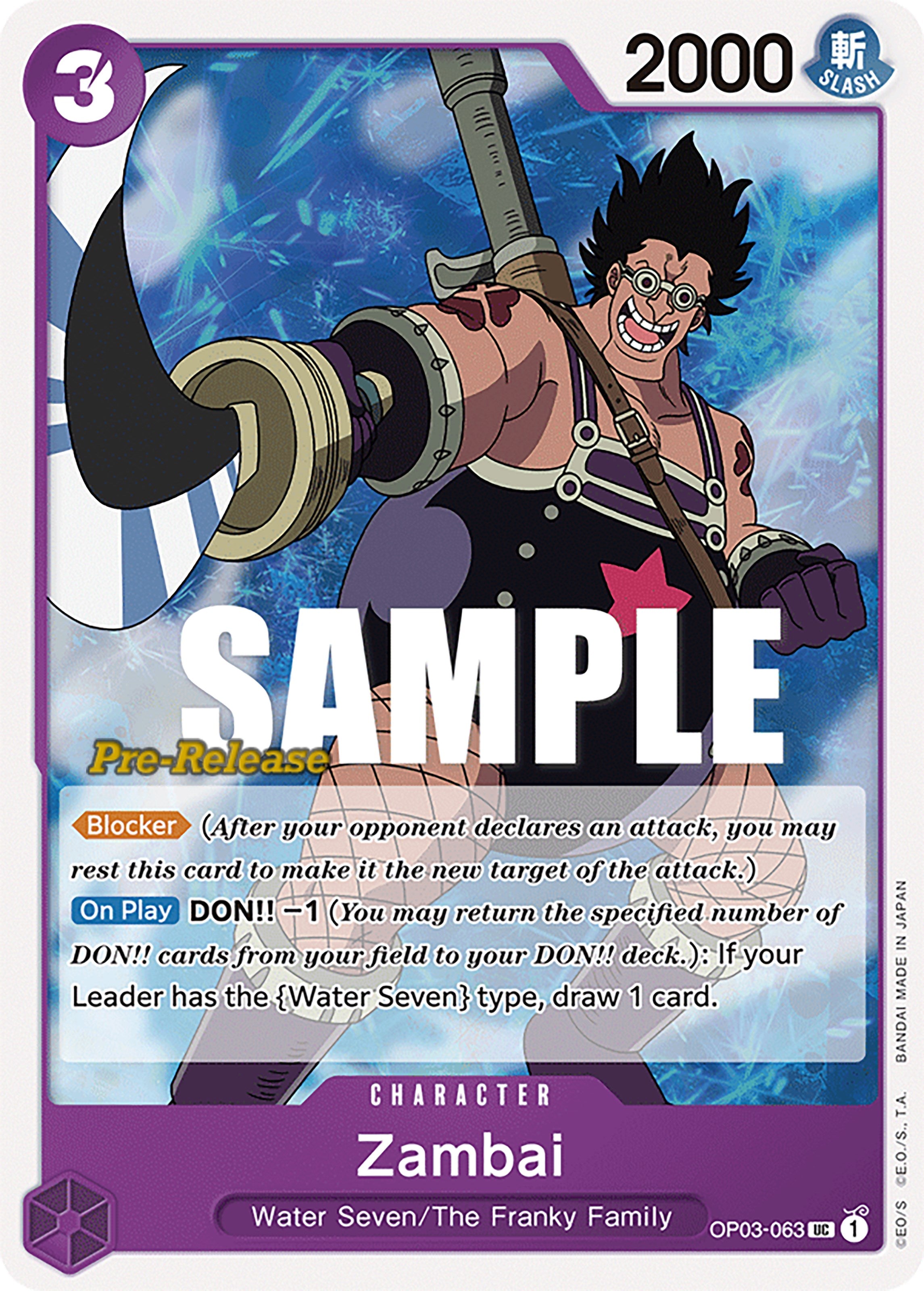 Zambai [Pillars of Strength Pre-Release Cards] | Good Games North