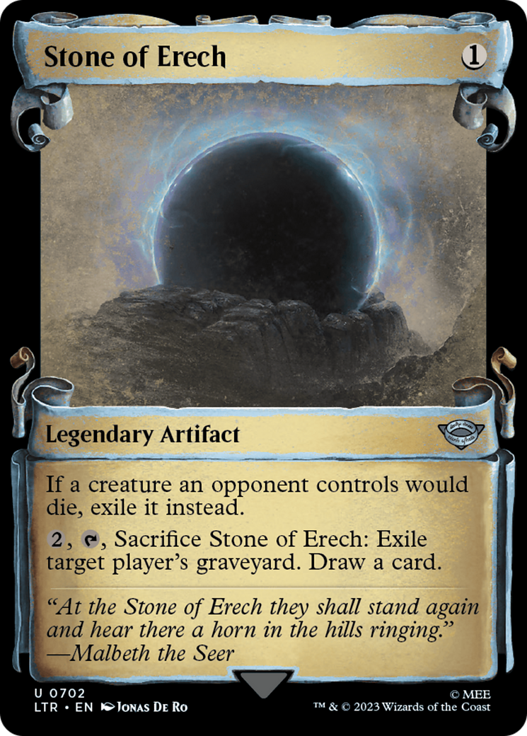 Stone of Erech [The Lord of the Rings: Tales of Middle-Earth Showcase Scrolls] | Good Games North