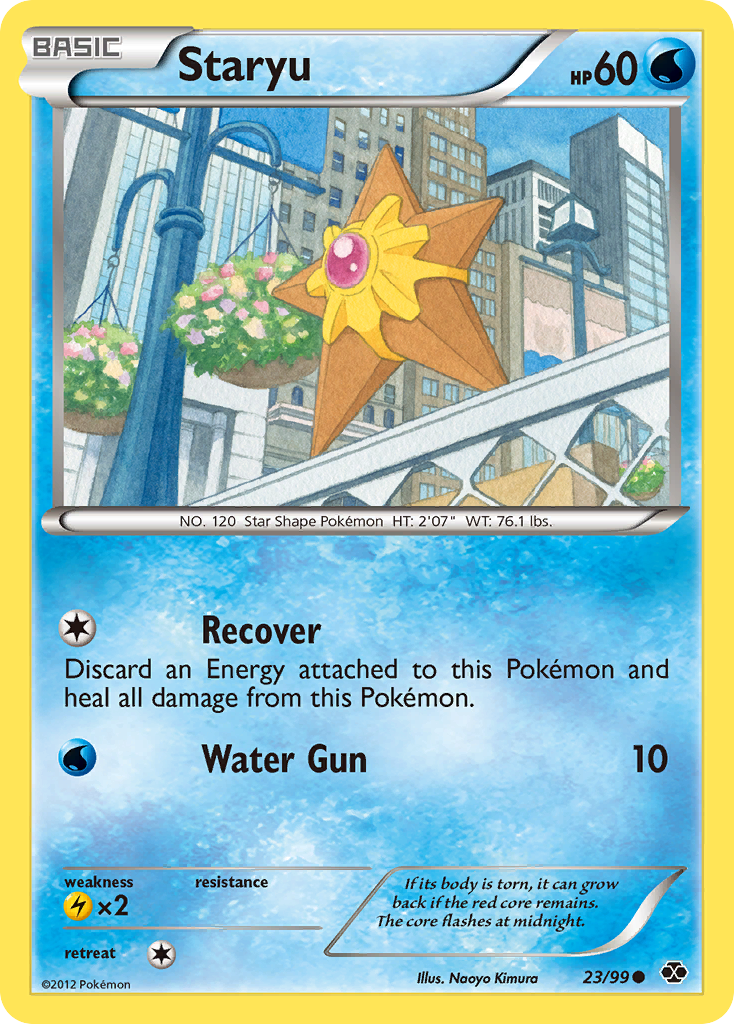 Staryu (23/99) [Black & White: Next Destinies] | Good Games North