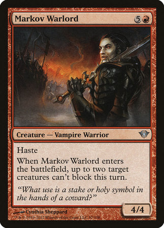 Markov Warlord [Dark Ascension] | Good Games North