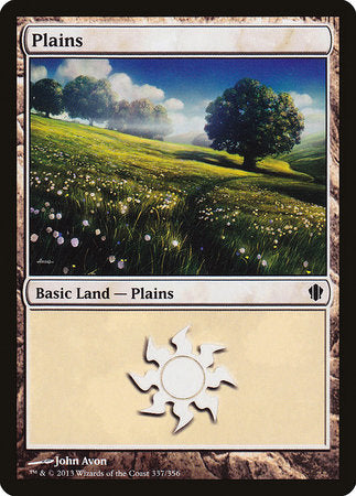 Plains (337) [Commander 2013] | Good Games North