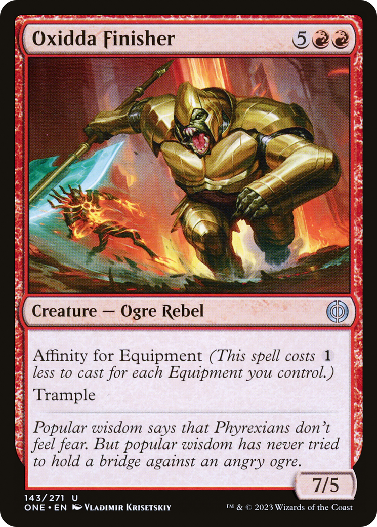 Oxidda Finisher [Phyrexia: All Will Be One] | Good Games North