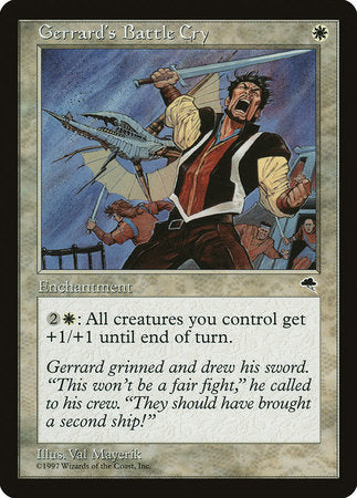 Gerrard's Battle Cry [Tempest] | Good Games North
