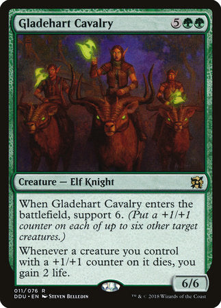 Gladehart Cavalry [Duel Decks: Elves vs. Inventors] | Good Games North