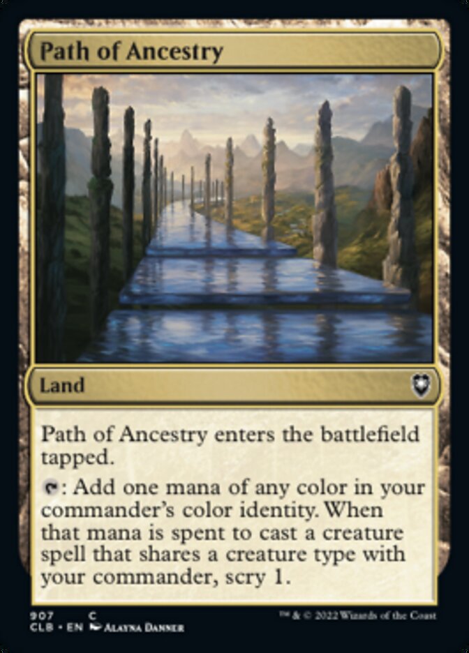 Path of Ancestry [Commander Legends: Battle for Baldur's Gate] | Good Games North