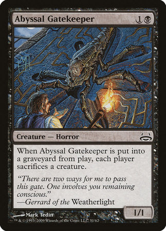 Abyssal Gatekeeper [Duel Decks: Divine vs. Demonic] | Good Games North