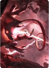 Thundering Rebuke Art Card [Zendikar Rising Art Series] | Good Games North
