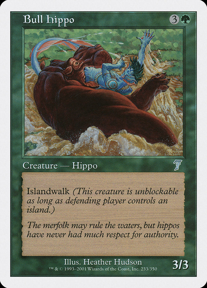 Bull Hippo [Seventh Edition] | Good Games North