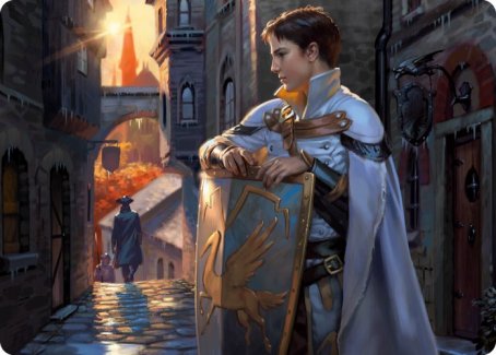 Dennick, Pious Apprentice Art Card [Innistrad: Midnight Hunt Art Series] | Good Games North