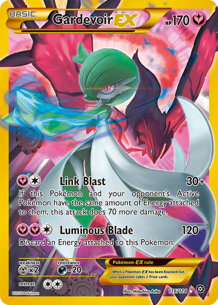 Gardevoir EX (116/114) [XY: Steam Siege] | Good Games North