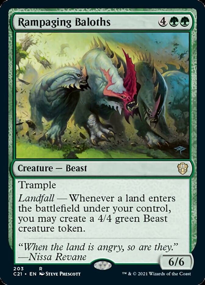 Rampaging Baloths [Commander 2021] | Good Games North