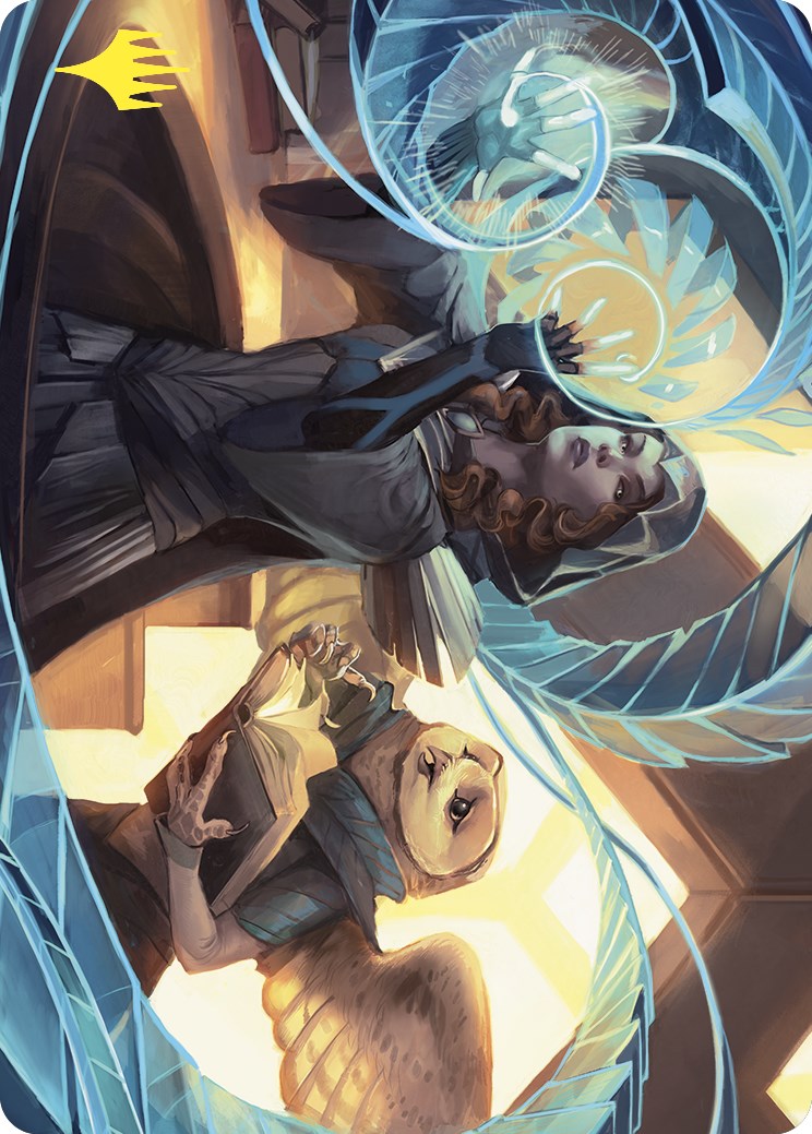 Personal Tutor Art Card (Gold-Stamped) [Commander Masters Art Series] | Good Games North