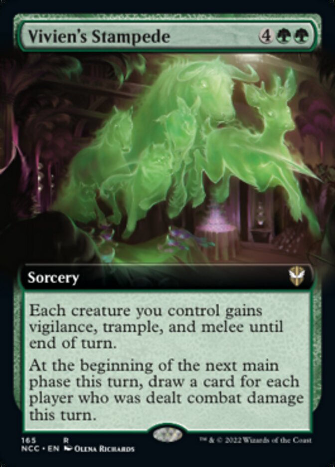 Vivien's Stampede (Extended Art) [Streets of New Capenna Commander] | Good Games North