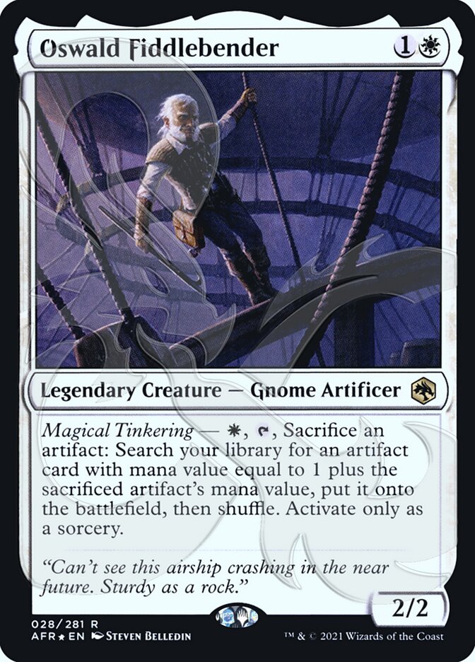 Oswald Fiddlebender (Ampersand Promo) [Dungeons & Dragons: Adventures in the Forgotten Realms Promos] | Good Games North