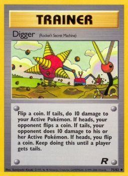 Digger (75/82) [Team Rocket Unlimited] | Good Games North