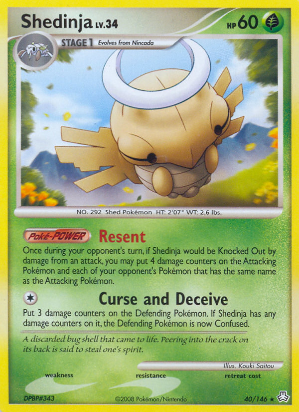 Shedinja (40/146) [Diamond & Pearl: Legends Awakened] | Good Games North
