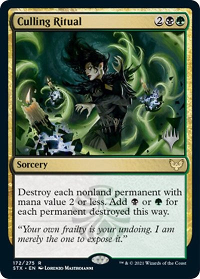 Culling Ritual (Promo Pack) [Strixhaven: School of Mages Promos] | Good Games North