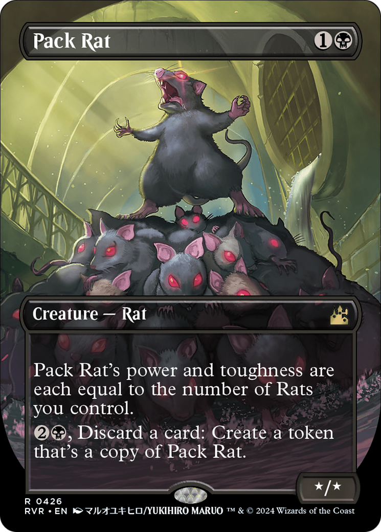 Pack Rat (Anime Borderless) [Ravnica Remastered] | Good Games North