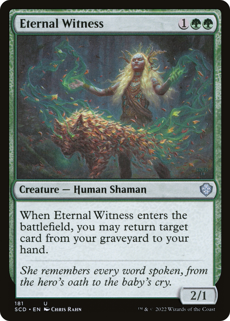 Eternal Witness [Starter Commander Decks] | Good Games North