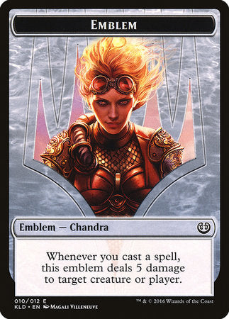 Emblem - Chandra, Torch of Defiance [Kaladesh Tokens] | Good Games North