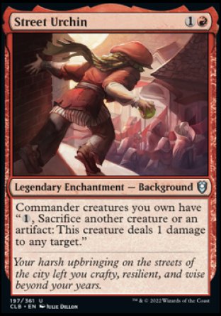 Street Urchin [Commander Legends: Battle for Baldur's Gate] | Good Games North