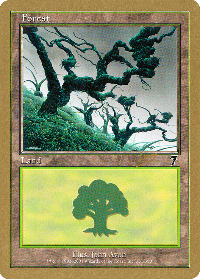 Forest (rl331) (Raphael Levy) [World Championship Decks 2002] | Good Games North
