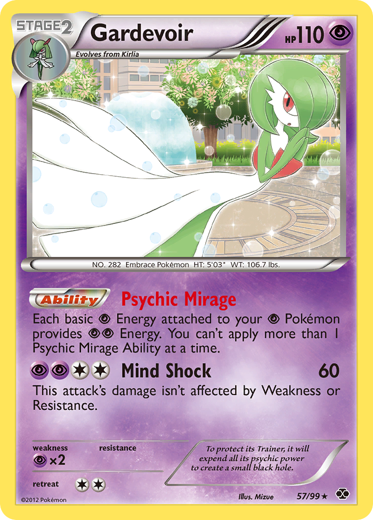 Gardevoir (57/99) [Black & White: Next Destinies] | Good Games North