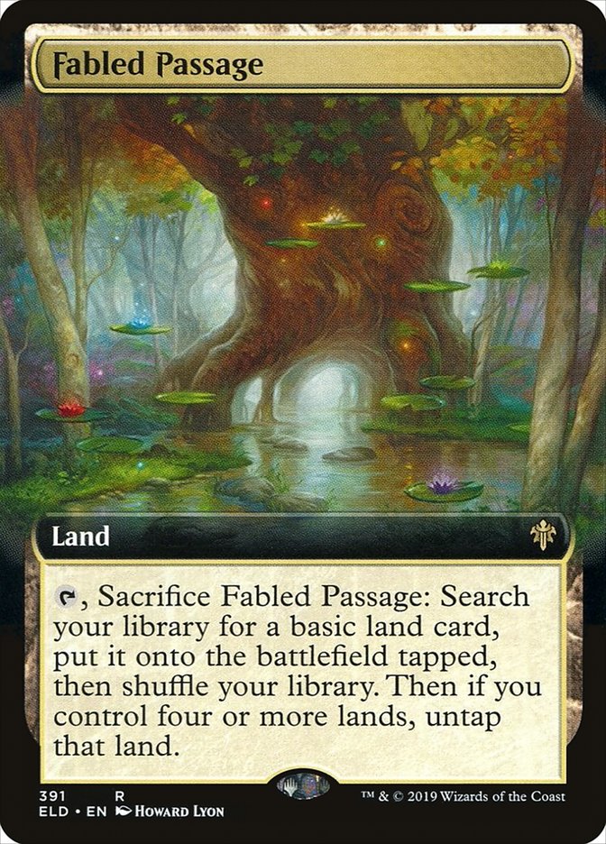 Fabled Passage (Extended Art) [Throne of Eldraine] | Good Games North