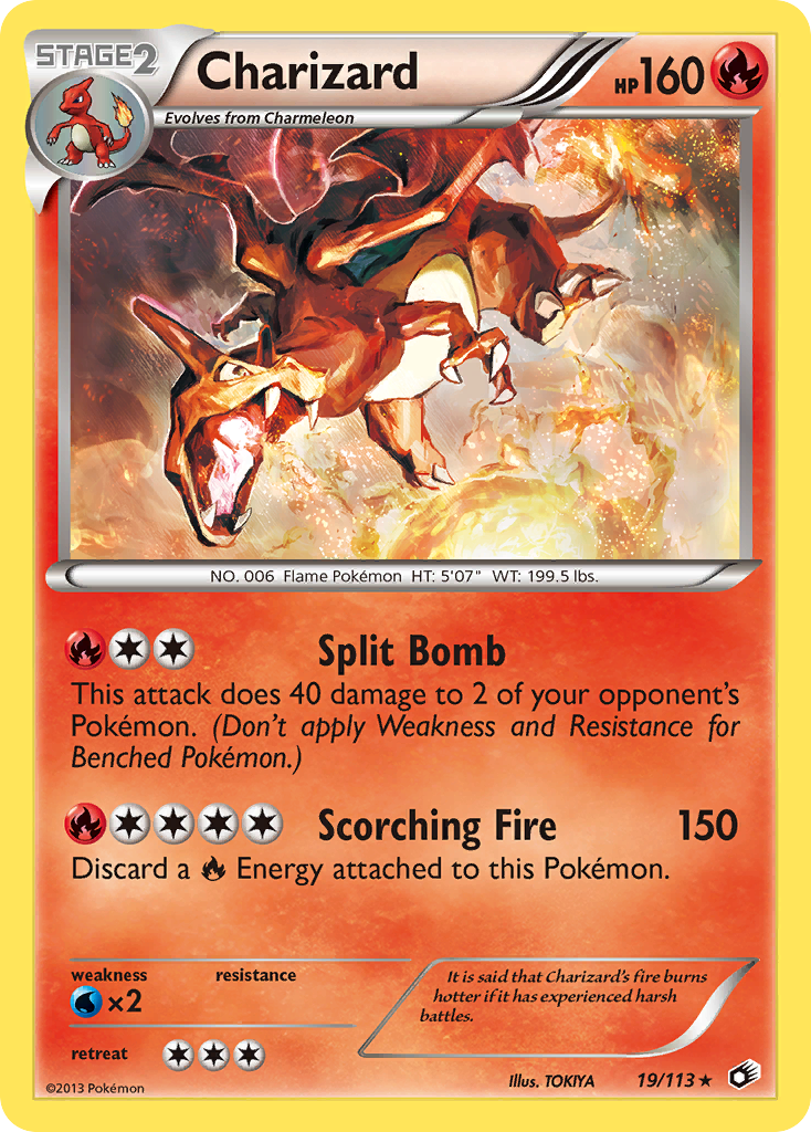 Charizard (19/113) [Black & White: Legendary Treasures] | Good Games North