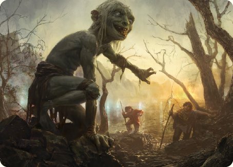 Smeagol, Helpful Guide Art Card [The Lord of the Rings: Tales of Middle-earth Art Series] | Good Games North