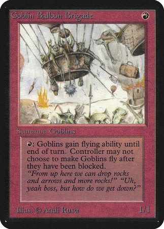 Goblin Balloon Brigade [Limited Edition Alpha] | Good Games North