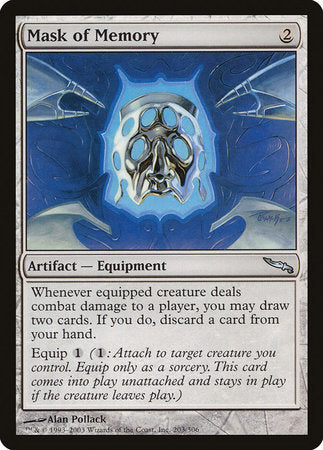Mask of Memory [Mirrodin] | Good Games North