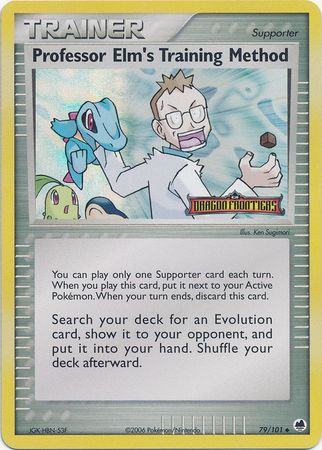Professor Elm's Training Method (79/101) (Stamped) [EX: Dragon Frontiers] | Good Games North