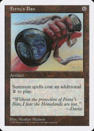 Feroz's Ban [Fifth Edition] | Good Games North