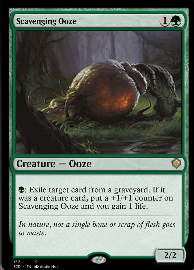Scavenging Ooze [Starter Commander Decks] | Good Games North