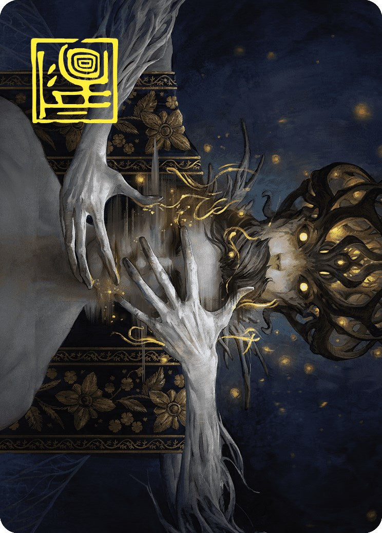Ego Drain Art Card (Gold-Stamped Signature) [Wilds of Eldraine Art Series] | Good Games North