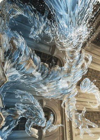 Splashy Spellcaster Art Card [Wilds of Eldraine Art Series] | Good Games North